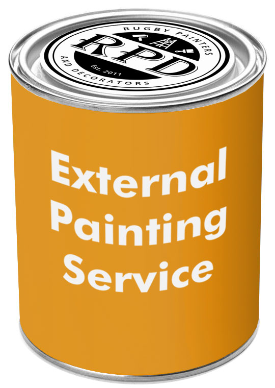 painting external walls of buildings